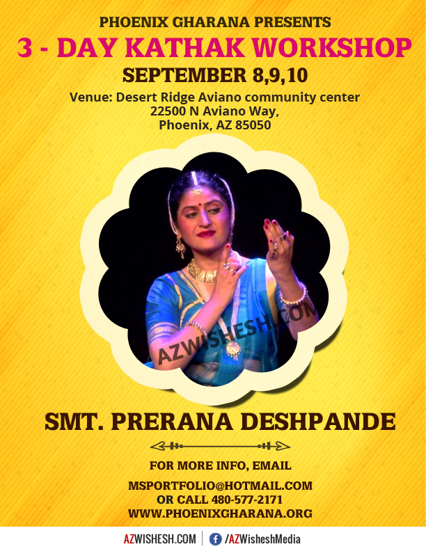 Kathak Workshop by Prerana Deshpande