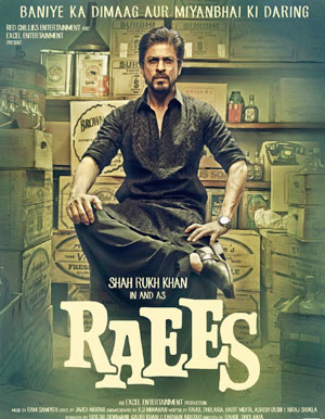 Raees Hindi Movie - Show Timings