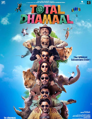 Total Dhamaal Hindi Movie - Show Timings