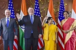 Sushma Swaraj, Sushma Swaraj, 2 2 dialogue india u s sign key defense pact, Comcasa