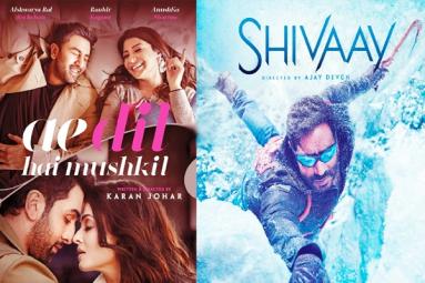 Ae Dil Hai Mushkil and Shivaay Four Days Collections