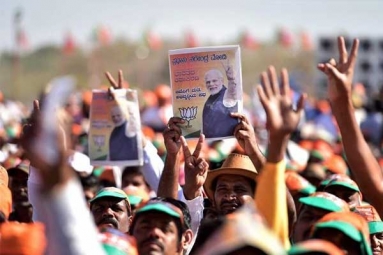 BJP Leading All Over as Counting Begins in Karnataka Assembly Elections