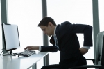 computer use, computer related injuries in the workplace, bad posture during computer use leads to back pain, Computer work