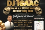 Arizona Events, Arizona Events, dj isaac s 40th bollywood birthday bash, Isaac