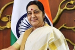 sushma swaraj france, fm le drian swaraj on masood azhar., eam sushma swaraj speaks with french foreign minister after azhar s asset freeze, Ministry of external affairs