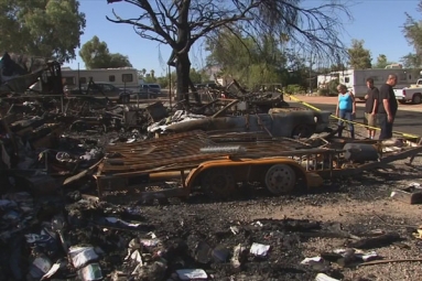 East Mesa Family Barely Escapes Major House Fire, Now Left With Huge Loss