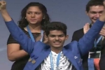 Indian at US international awards, Gordon E Moore Award, indian boy wins the world s largest pre college science competition in us, Downtown los angeles