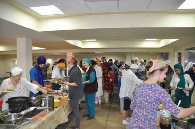 Thanksgiving at Guru Nanak Dwara