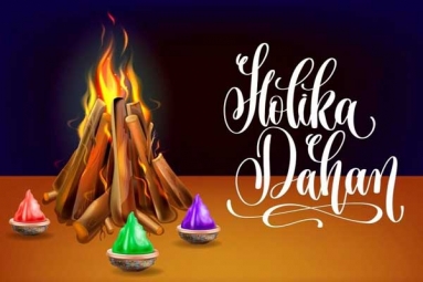 Holika Dahan - Ekta Mandir Arizona