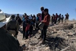 Immigrants, illegal immigrants, 128 immigrants found abandoned in arizona border patrol, Arizona border