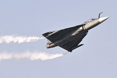 Indian Air Force Tejas jet crashes at Dubai Airshow