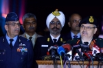 services joint press briefing, Air Vice Marshal Ravi Kapoor, indian army navy air force joint press briefing, Harbour