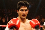 American Mike Snider, Indian boxing ace Vijender Singh, indian boxing ace vijender singh looks forward to his first pro fight in usa, Professional bout