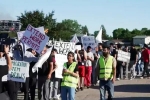 Indian Students in Canada, Indian Students in Canada protests, indian students are facing deportation and are struggling in canada, Uk protest