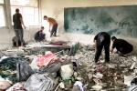 Israel weapons from USA, Israel Hamas school attack, israel strike on school dozens killed, Ssr