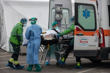 Italy’s death toll of Covid-19 rises by 627 in just a day