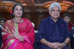 javed cancels visit, shabana on attack, javed akhtar and shabana azmi cancelled their visit to literary conference in karachi, Shabana azmi