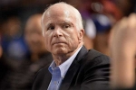 John McCain, John McCain brain cancer, john mccain halts treatment for brain cancer family says, Arizona senato