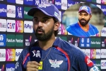 KL Rahul wickets, KL Rahul wickets, kl rahul s interesting remark on rohit sharma, Suniel shetty