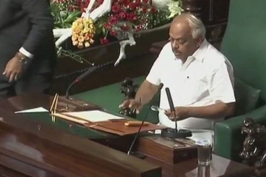 Karnataka Floor Test Update: Congress Leader K.R. Ramesh Kumar Elected as Speaker