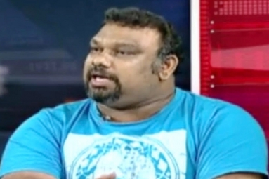 Kathi Mahesh left shocked in a Live Debate