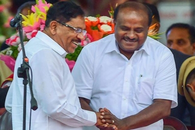 Karnataka Floor Test Update: Kumaraswamy Wins Trust Vote, BJP MLAs Walk Out