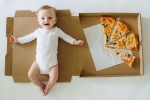 Baby Monthly Milestone Pictures, baby photo ideas, mom documents her baby s monthly growth with pizza check out creative baby monthly milestone pictures, Tmz