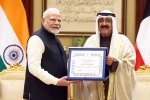 Narendra Modi gets Kuwait's Highest Honour