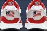 American Flag, nike, nike withdraws shoe featuring early version of american flag after kaepernick objection, Footwear