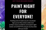 AZ Event, Paint Night in IACRF Community Center, paint night, Iacrf community center