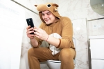 Phone Usage on Toilet diseases, Phone Usage on Toilet breaking, using your phone on the toilet will invite a painful disease, Poo