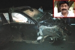 Rajasekhar car accident, Rajasekhar latest, rajasekhar meets with a road accident, Road accidents in ap