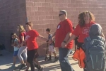 , , teachers in arizona are walking in not out for now in redfored movement, West valley