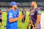 Rohit Sharma viral news, Hardik Pandya, rohit sharma s unfiltered chat with kkr coach breaks internet, Viral video