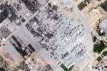 Gaza Attacks satellite images, Gaza Attacks satellite images, satellite images show how gaza was reduced, Hassan nasrallah