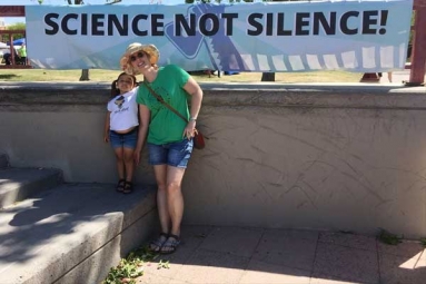 Hundreds Of Science Supporters Rally In Margaret T. Hance Park