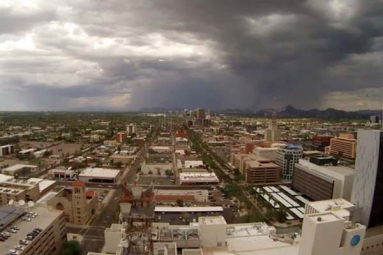 Storm And Hail Cause Power Outrages, Floods, Down Trees in Phoenix