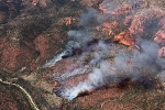 noth sedona forest fires, Human caused sycamore fire spreads across north sedona, forest officials confirms human caused sycamore fire spreading north sedona, Sedona