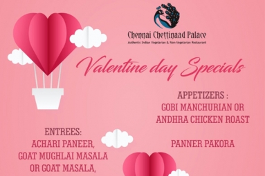 Valentine's Day Special Dinner - Chennai Chettinaad