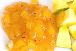 Sweet ripe mango chutney, South Indian chutney, quick sweet ripe mango chutney recipe, Mango chutney recipe