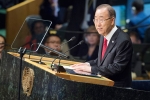 Antonio Guterres, UN, un pays tribute to ban ki moon, Pressing challenges