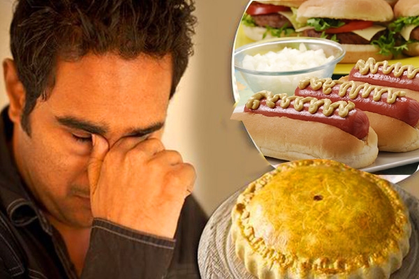 Fatty food consumption triggers depression},{Fatty food consumption triggers depression