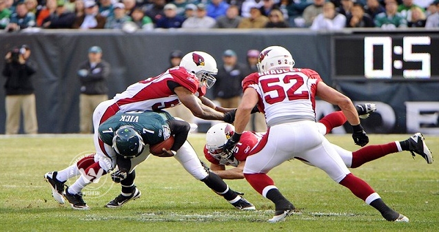 Eagles says Arizona Cardinals to man up!