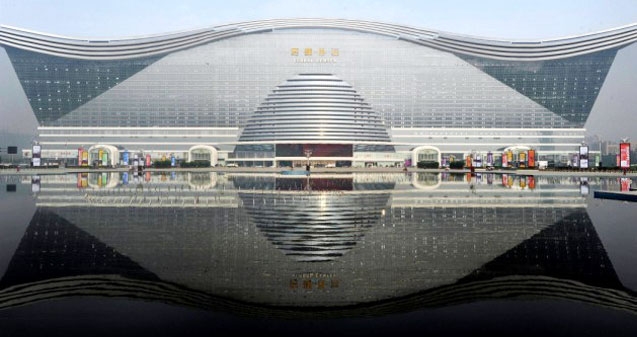 World&#039;s biggest building inaugurated in China},{World&#039;s biggest building inaugurated in China