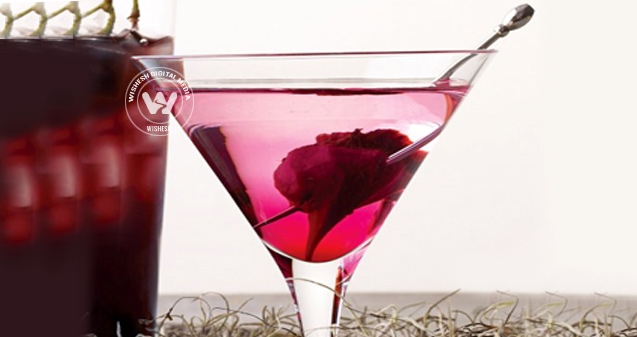 Bleeding Heart Martini