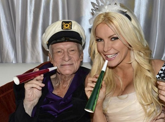 Hugh Hefner is very picky