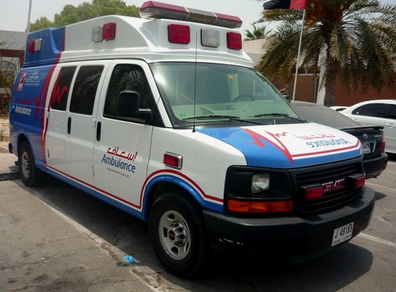 ICU inside an ambulance in Dubai!