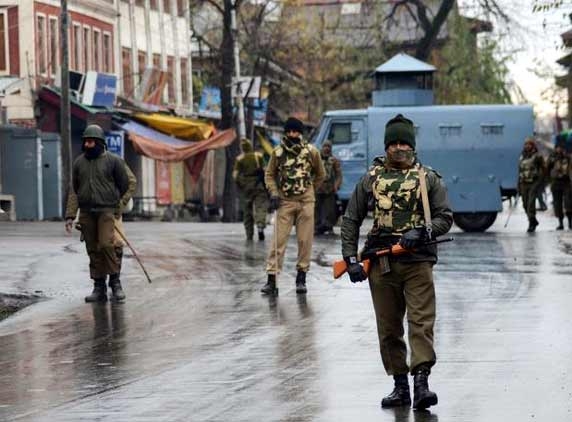 Srinagar under curfew!