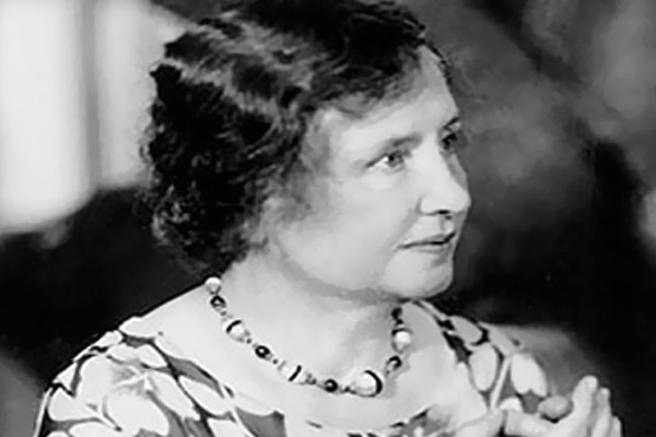 Helen Keller},{Helen Keller