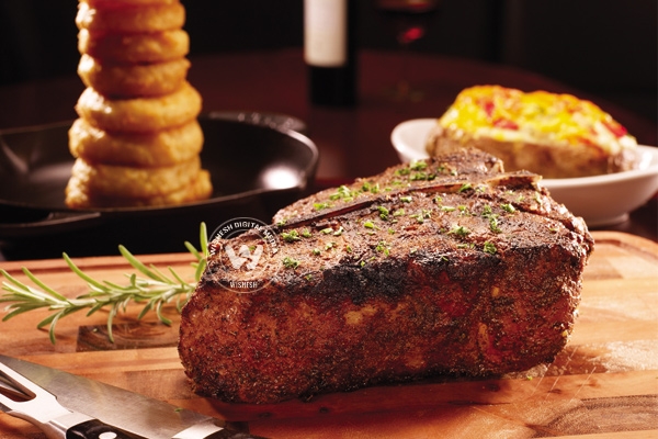 Enjoy juicy steaks at Arrowhead Grill